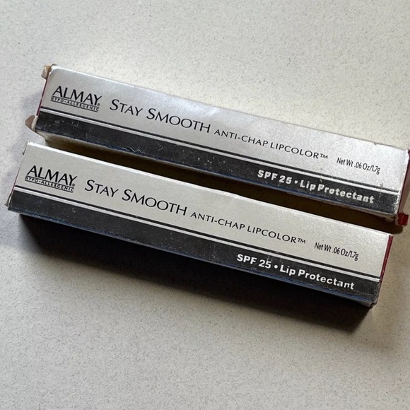 2x ALMAY Stay Smooth Anti-Chap Lipcolor with SPF 25 - Lip Protectant #16 MAUVY - Picture 6 of 7